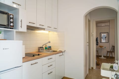 Apartment, 1 Bedroom | Private kitchen | Fridge, oven, stovetop, espresso maker