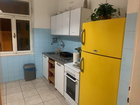 Family Apartment, Multiple Bedrooms | Private kitchen | Full-size fridge, oven, stovetop, toaster