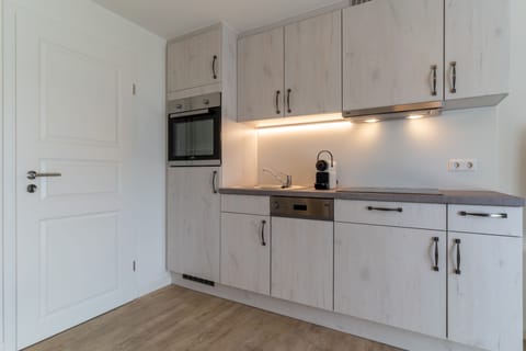 Apartment, Ground Floor | Private kitchen | Fridge, oven, stovetop, dishwasher