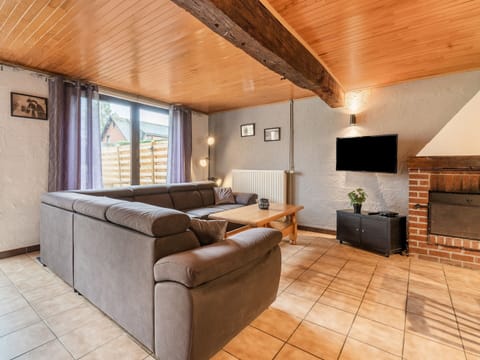 House | Living room | Fireplace