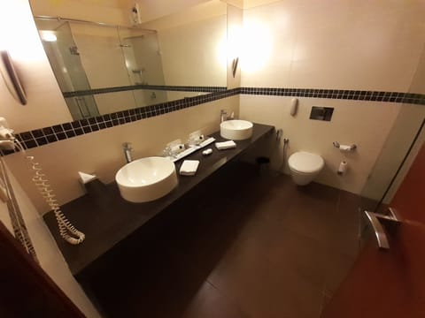 Deluxe Suite, River View (Seleqtions with Sit-out) | Bathroom | Combined shower/tub, free toiletries, bathrobes, slippers