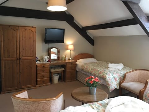 Hypo-allergenic bedding, individually decorated, individually furnished