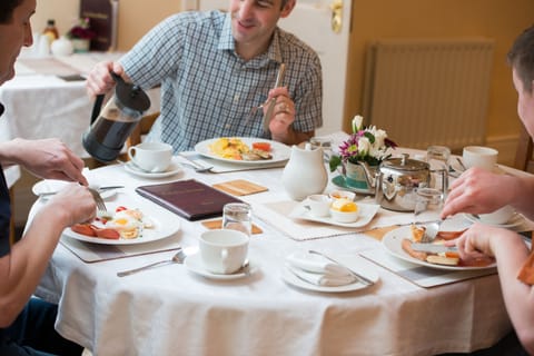 Free daily full breakfast