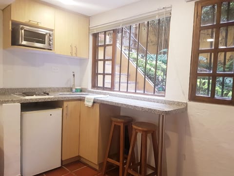 Basic Suite | Private kitchen | Fridge, microwave, dishwasher, coffee/tea maker