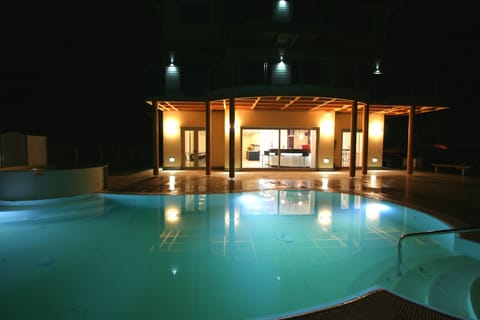 Outdoor pool, open 10:30 AM to 8:30 PM, sun loungers