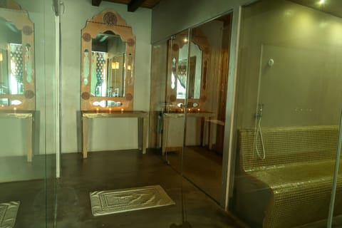 Sauna, spa tub, steam room, Turkish bath, body treatments