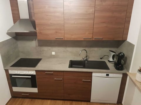 Executive Apartment, 1 Bedroom, Balcony, City View (Michelangelo) | Private kitchen | Full-size fridge, oven, stovetop, dishwasher