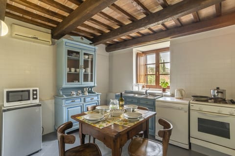 Apartment, 2 Bedrooms | Private kitchen | Full-size fridge, microwave, coffee/tea maker, electric kettle