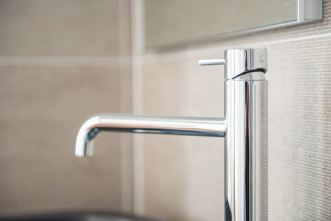 Shower, rainfall showerhead, hair dryer, bidet