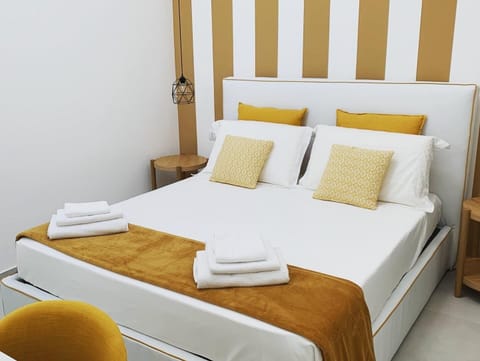 Standard Double Room (Grecale) | Premium bedding, down comforters, memory foam beds