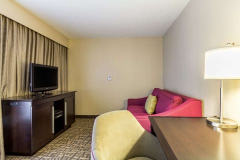 Suite, 1 King Bed, Non Smoking | Premium bedding, blackout drapes, iron/ironing board, free WiFi