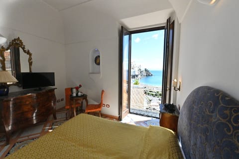 Double Room, Balcony, Sea View | View from room