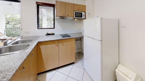 1 Bedroom Apartment - High Floor | Private kitchen | Fridge, coffee/tea maker, electric kettle, cookware/dishes/utensils