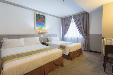 Superior Triple Room, Multiple Beds | Premium bedding, down comforters, minibar, in-room safe