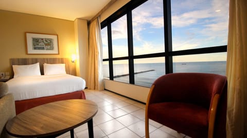 Premium Room, 2 Double Beds, Ocean View (Panoramic) | Minibar, in-room safe, desk, iron/ironing board