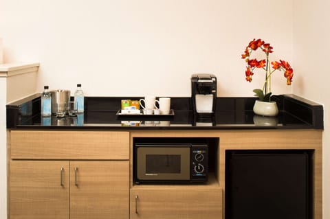 Junior Studio Suite, 1 King Bed with Sofa bed | Private kitchen | Mini-fridge, microwave, coffee/tea maker