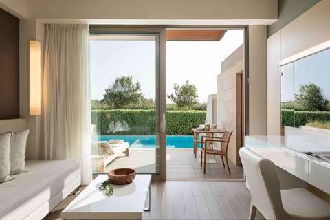 Junior Suite, Private Pool | View from room