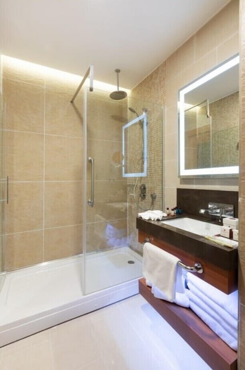 Standard Double Room | Bathroom | Shower, free toiletries, hair dryer, bathrobes