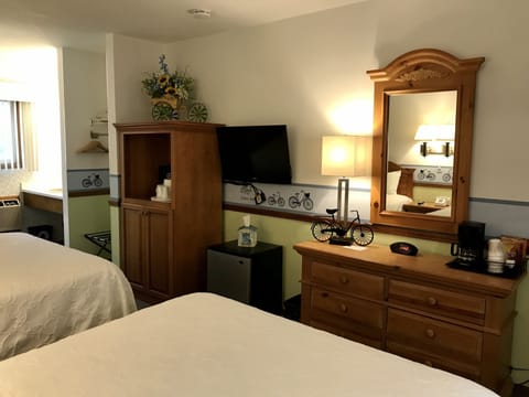 Standard Room, 2 Queen Beds, Non Smoking | Television