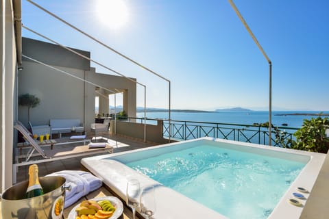 Apartment, 2 Bedrooms, Sea View | Terrace/patio