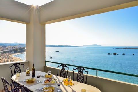 Apartment, 2 Bedrooms, Sea View | Terrace/patio