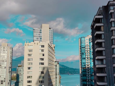  Penthouse Apartment with Patio, Harbour & City view | View from property