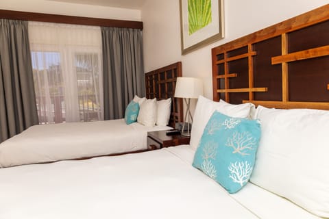 Double Room, 2 Queen Beds | Premium bedding, minibar, in-room safe, individually decorated