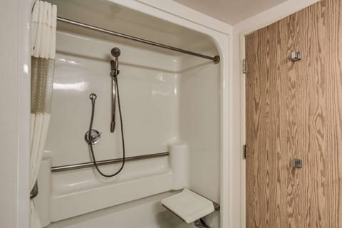 Combined shower/tub, spring water tub, rainfall showerhead, hair dryer