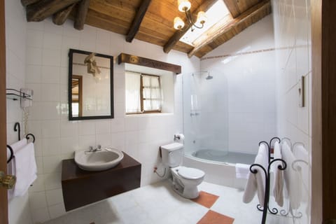 Standard Double or Twin Room | Bathroom | Shower, rainfall showerhead, free toiletries, hair dryer