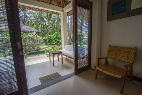 Double or Twin Room, Garden View | Terrace/patio