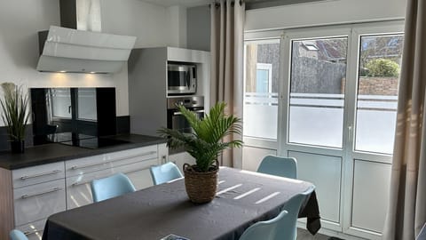Superior Apartment, 2 Bedrooms | Private kitchen | Fridge, microwave, stovetop, toaster