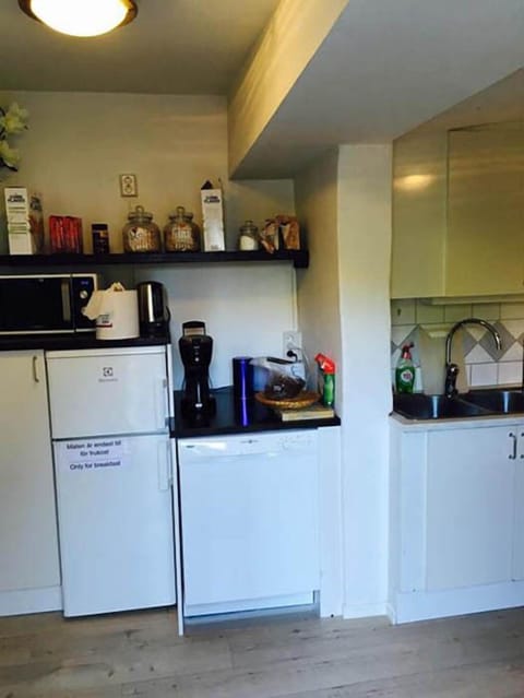 Apartment | Private kitchen | Fridge, microwave, coffee/tea maker