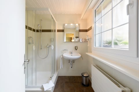 Standard Double or Twin Room | Bathroom | Shower, free toiletries, hair dryer, towels