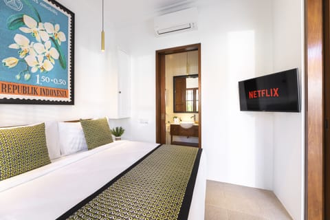 Honeymoon Villa, 1 Bedroom | 1 bedroom, in-room safe, desk, iron/ironing board