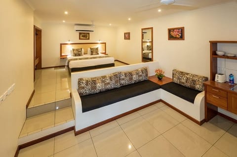 Luxury Villa, 1 Bedroom, Private Pool, Ocean View | 1 bedroom, iron/ironing board, WiFi, bed sheets