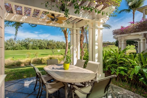 Villa, Multiple Beds, Golf View (Fairway Villas Waikoloa F6) | Outdoor dining