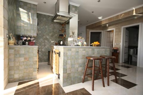 Apartment (Four Bedroom Apartment) | Private kitchen | Fridge, oven, espresso maker, electric kettle