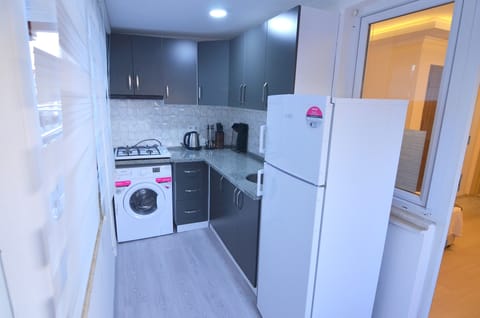 Superior Apartment, 1 Bedroom, Non Smoking, City View | Private kitchen | Fridge, stovetop, electric kettle, rice cooker