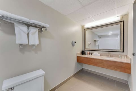 Suite, 1 King Bed, Non Smoking | Desk, blackout drapes, iron/ironing board, free cribs/infant beds