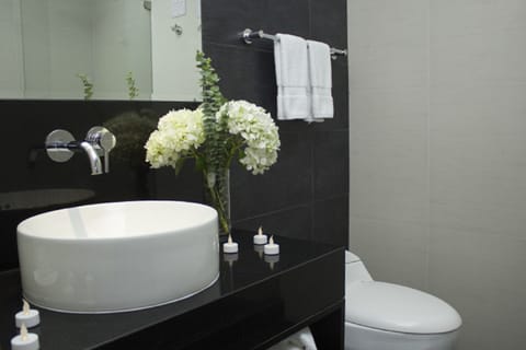 Standard Double Room | Bathroom | Shower, hair dryer