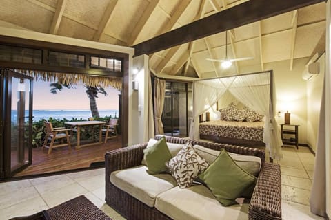 Villa, Beachfront | Premium bedding, pillowtop beds, in-room safe, individually decorated