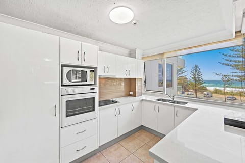 Superior Apartment, 2 Bedrooms, Ocean View | Private kitchen | Full-size fridge, microwave, stovetop, dishwasher