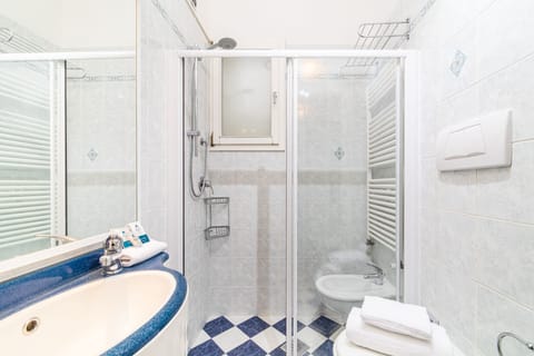 Single Room | Bathroom | Shower, free toiletries, hair dryer, towels