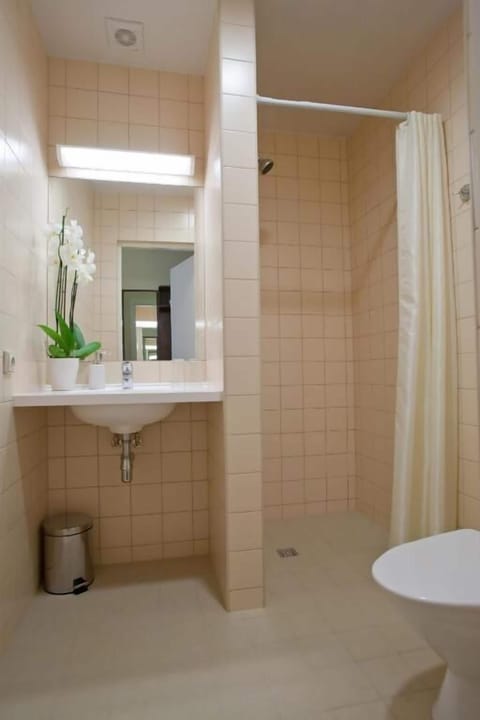 Standard Twin Room, 2 Twin Beds | Bathroom | Shower, free toiletries, hair dryer, towels