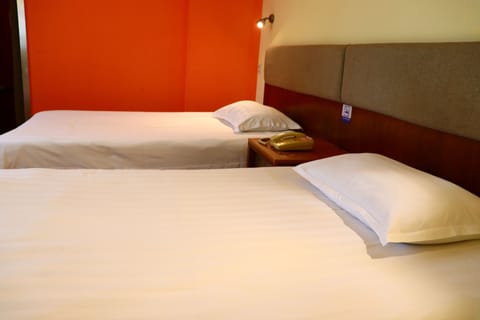 Standard Twin Room | Desk, blackout drapes, free WiFi, bed sheets