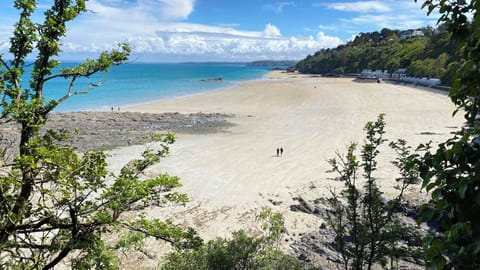 On the beach