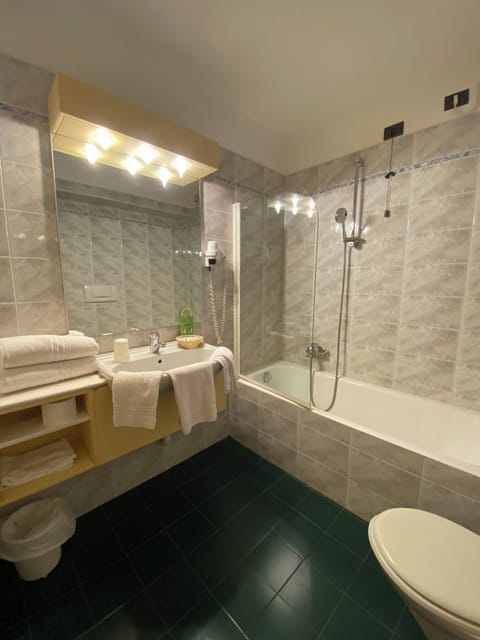 Double Room | Bathroom | Free toiletries, hair dryer, bidet, towels