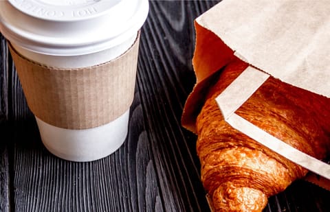 Free daily on-the-go breakfast