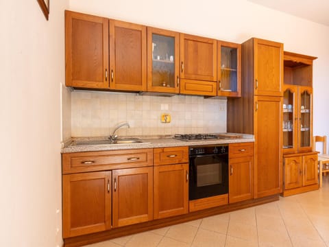 Apartment | Private kitchen | Electric kettle, highchair