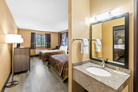 Standard Room, 2 Queen Beds | Desk, free cribs/infant beds, rollaway beds, free WiFi